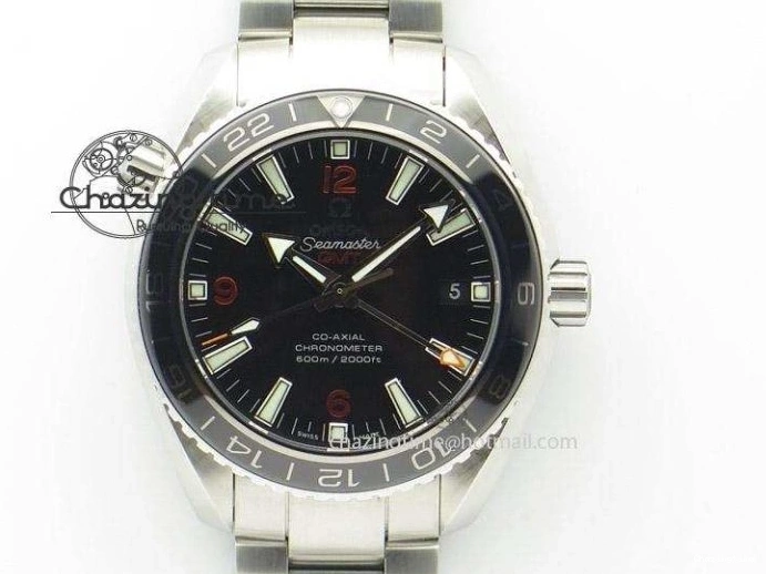 0710 Breathable Planet Ocean Pro Ceramic Bezel 45mm OMF 1:1 Best Edition On SS Bracelet A8500 (Black Balance Wheel) 8140